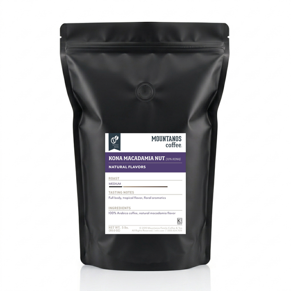 パノ・ピラディーノ！ MC888スルーネック！コンディション良品！ Kona Macadamia Nut (10% Kona) - Mountanos Family Coffee and Tea