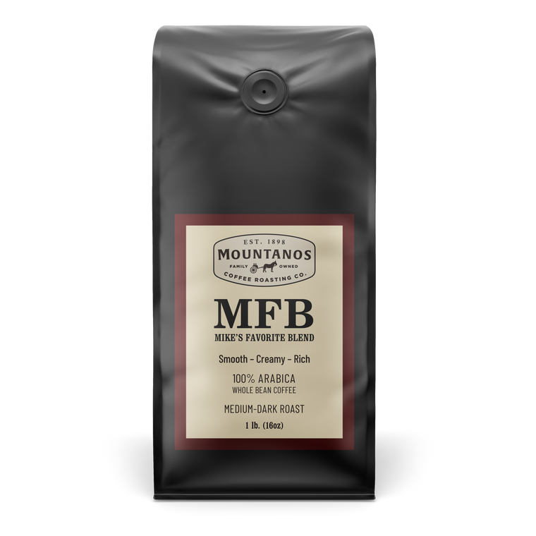 MFB – Mike’s Favorite Blend, by Mountanos Coffee Roasting Co.