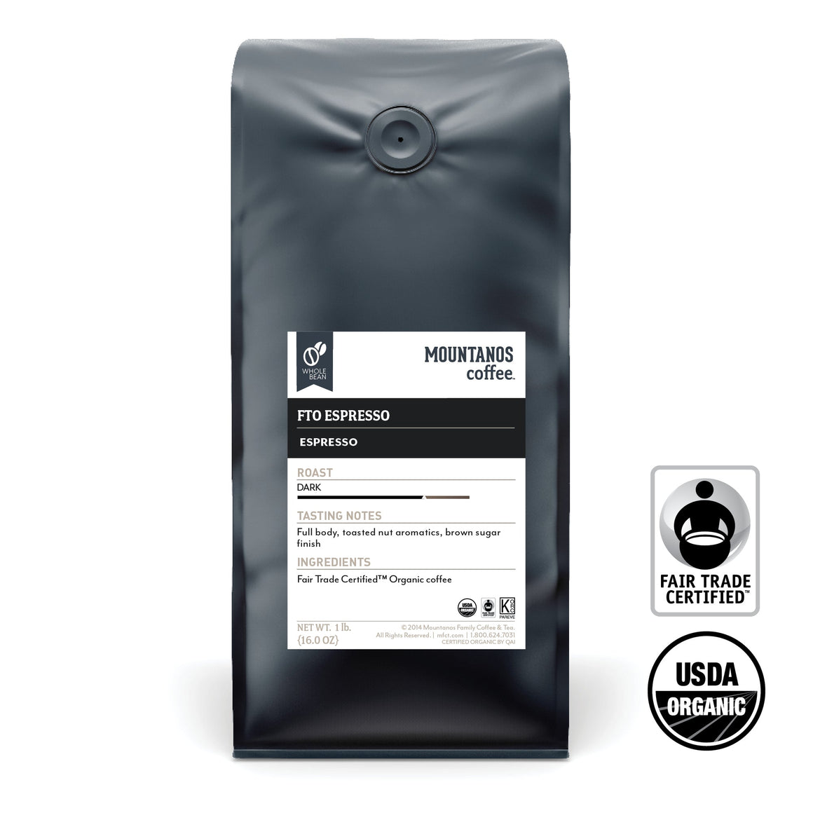 Fair Trade Organic Espresso