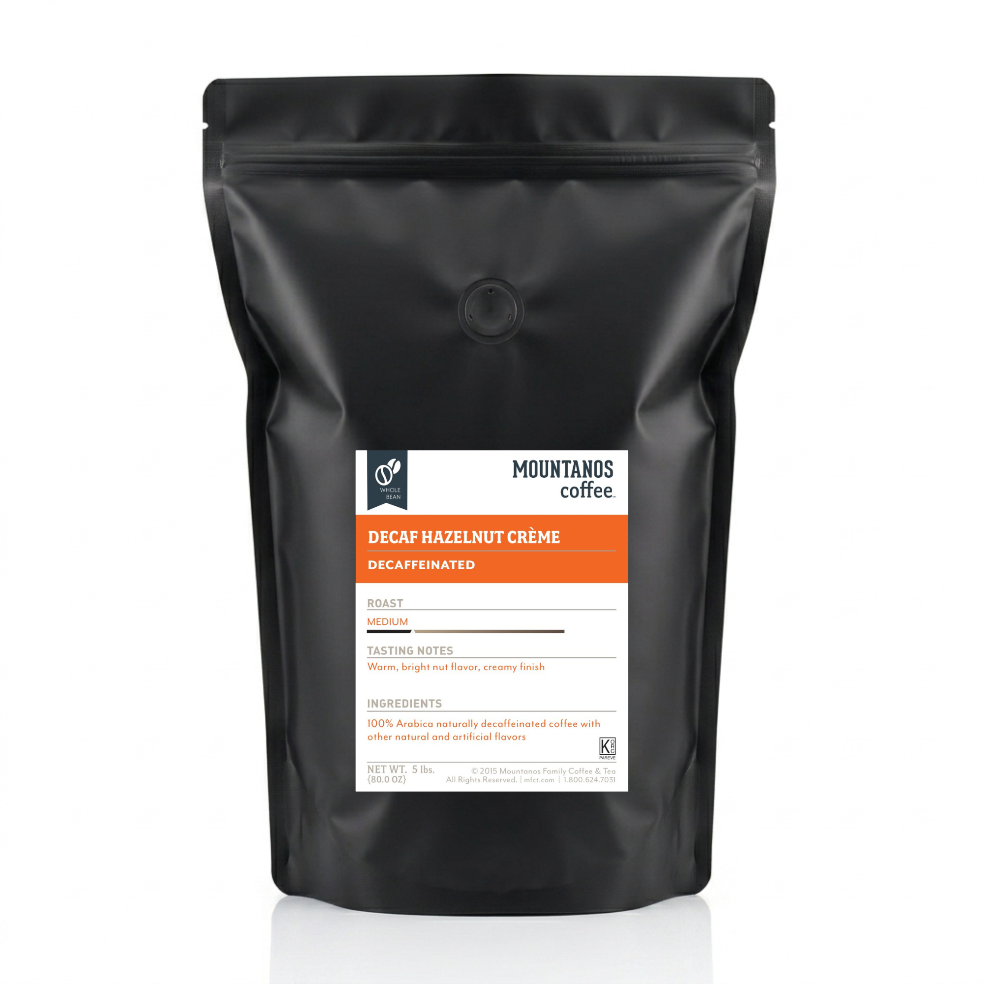 Decaf Hazelnut Creme