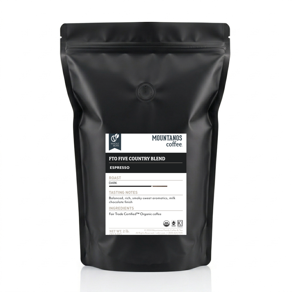 Fair Trade Organic Five Country Blend - Espresso