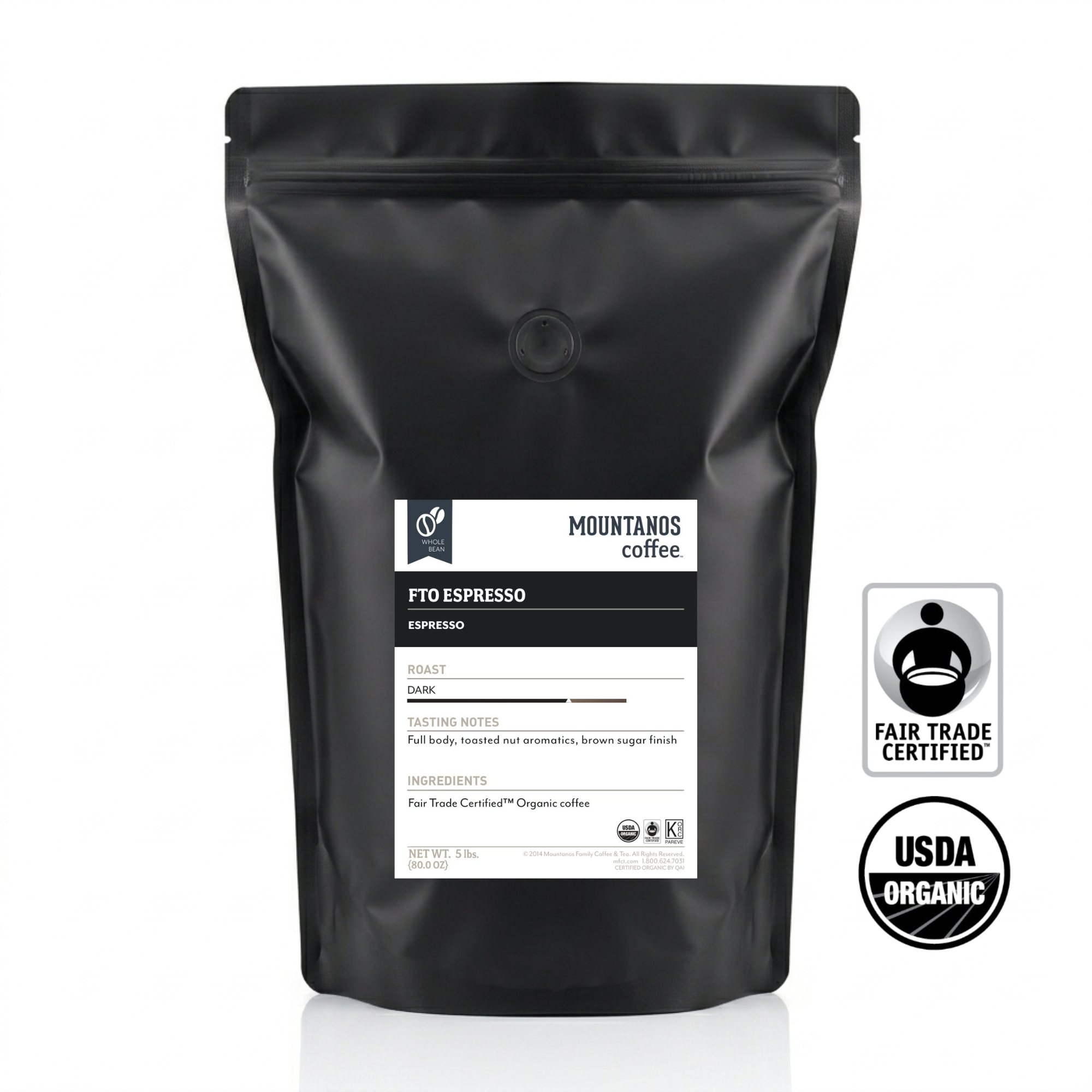 Fair Trade Organic Espresso Roast