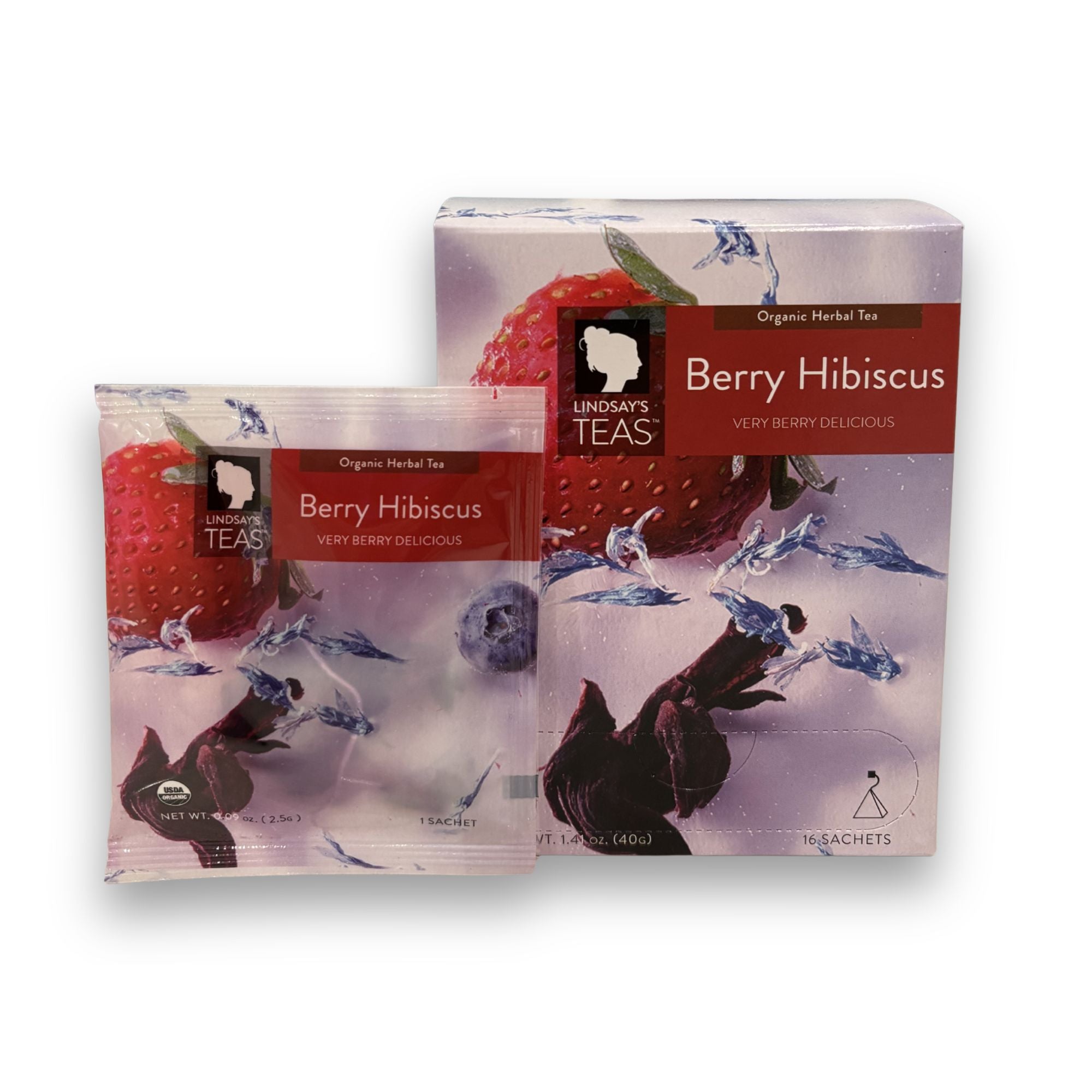 Berry Hibiscus (Caffeine-Free) – Mountanos Family Coffee & Tea Company