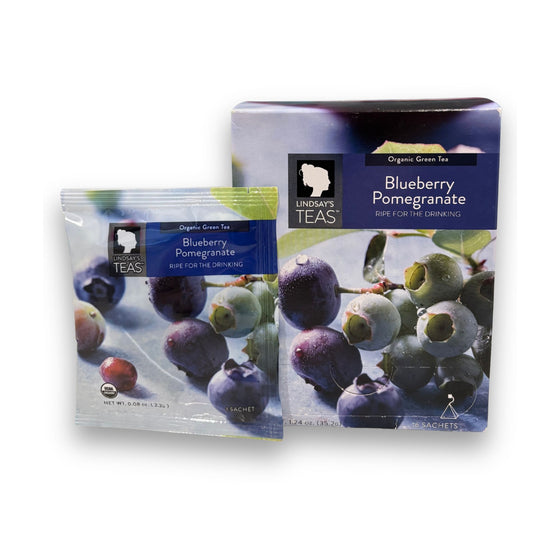 Blueberry Pomegranate - Organic Green Tea