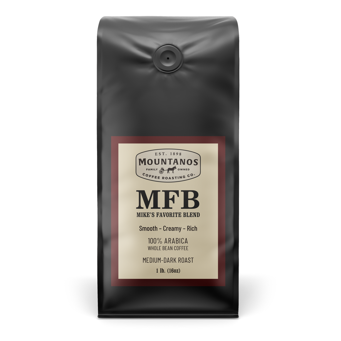 MFB – Mike’s Favorite Blend, by Mountanos Coffee Roasting Co.