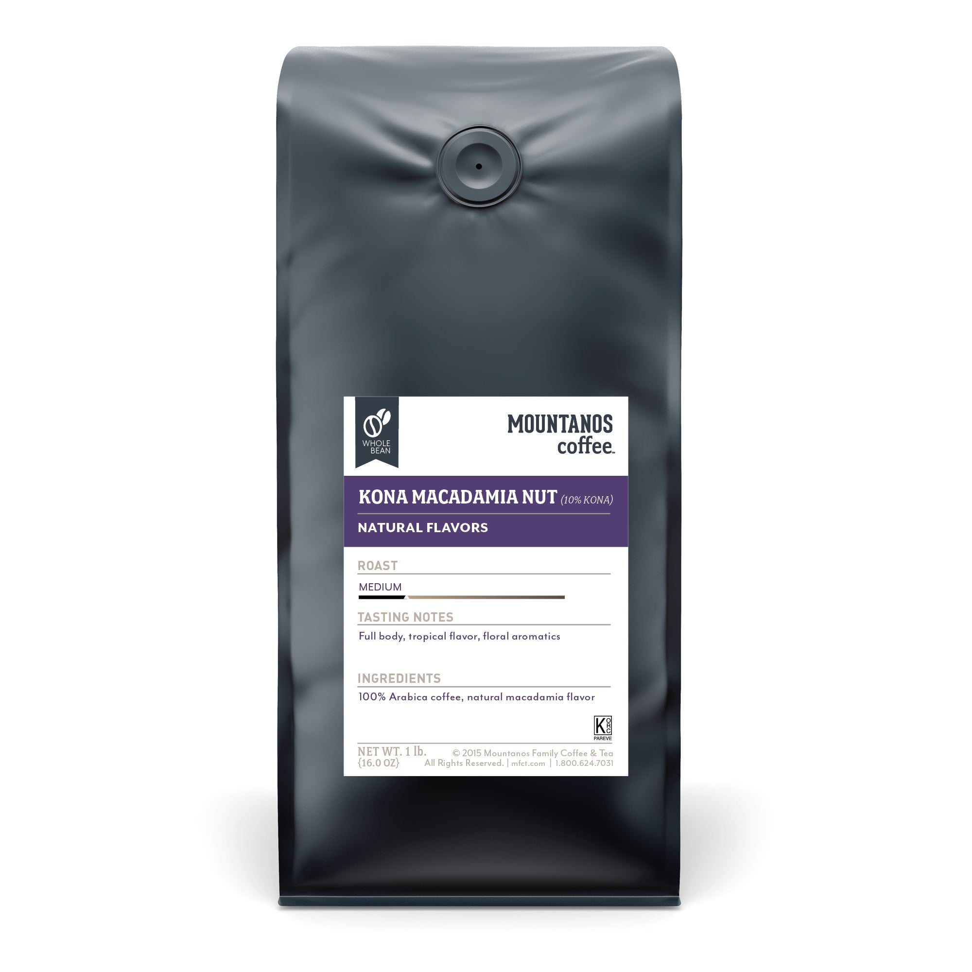 Kona Macadamia Nut (10% Kona)