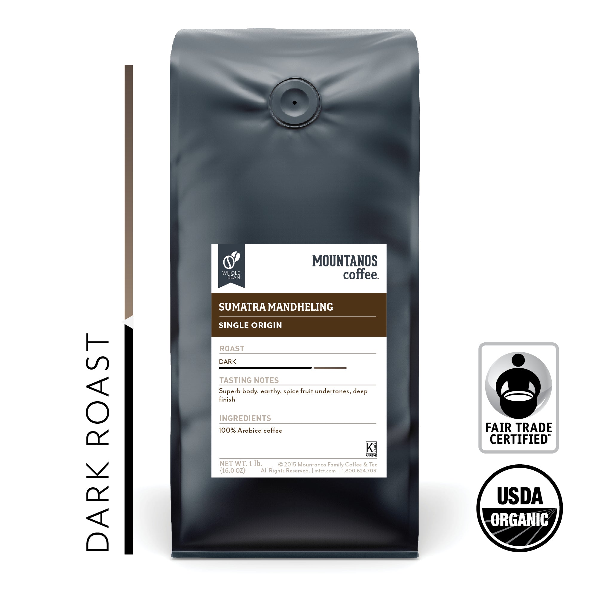 Sumatra Mandheling - Dark Roast